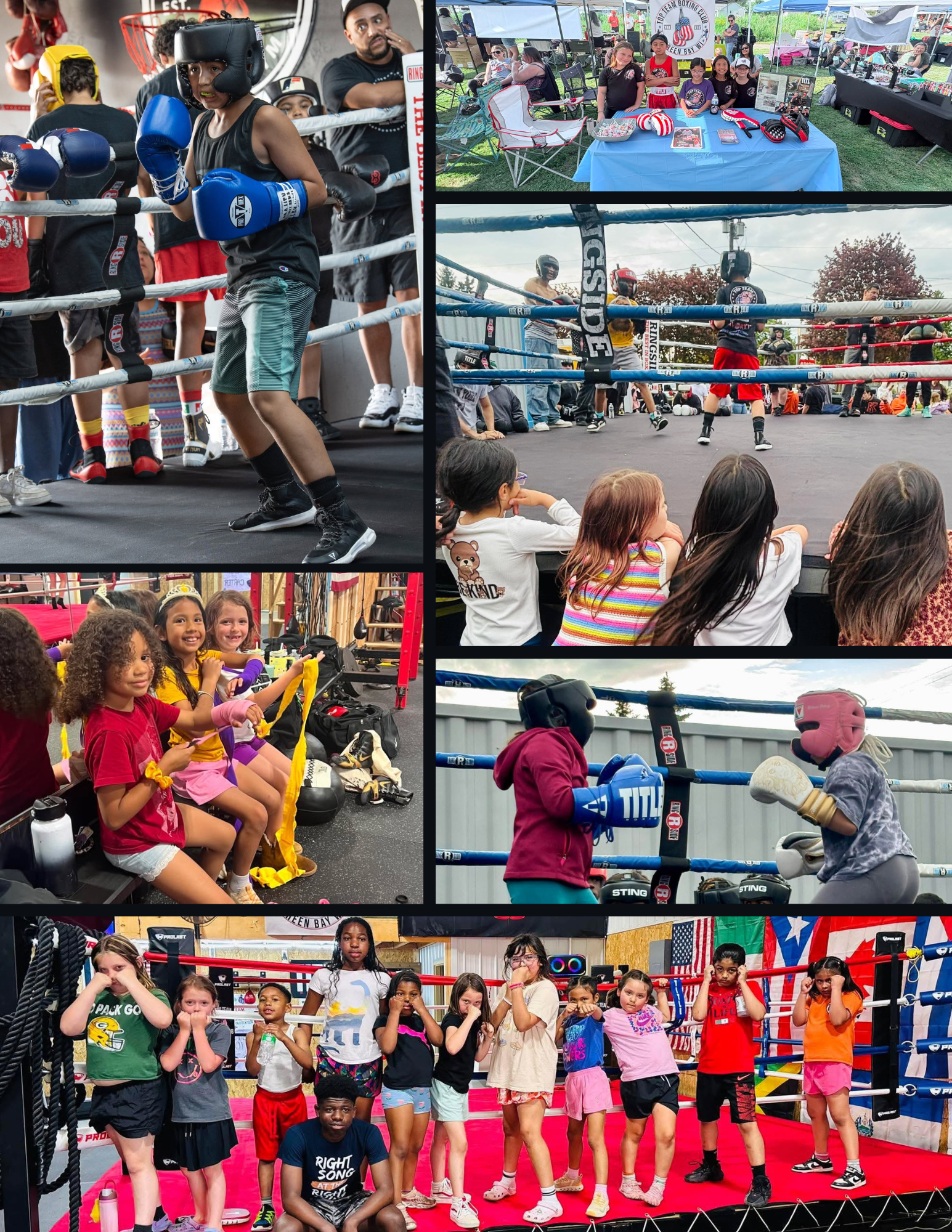Little Champs youth boxing program