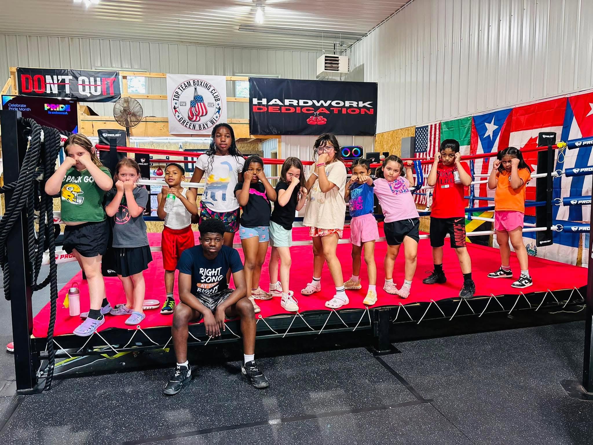 Little Champs youth boxing program